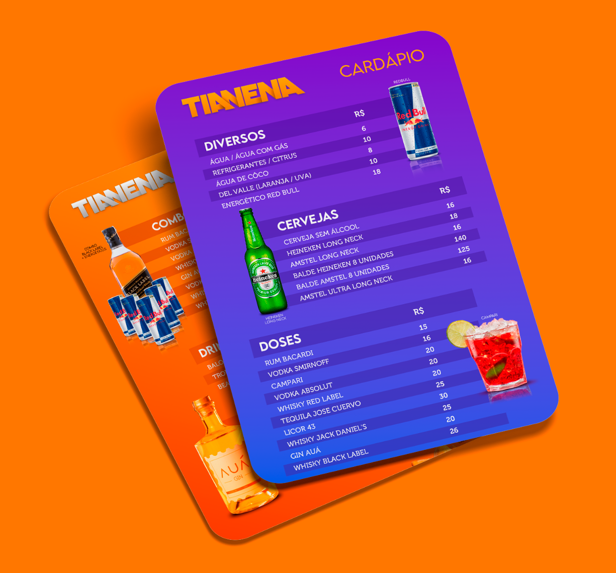 Cardápio Oficial - Bloco do Gorila